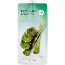 Mey İthalat Nemlendirici Aloe Vera Uyku Maskesi 10 ml Pure Source Pocket Pack Aloe