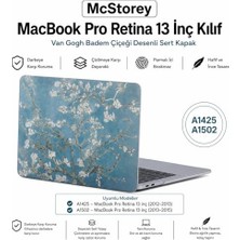 Mey İthalat MacBook Pro Retina 13 Inç Kılıf A1425 A1502 Uyumlu Çiçek Desenli Sert Kapak Flower 70