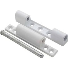 Mey İthalat Pvc Menteşe, Pimapen Uyumlu, Beyaz Kapı Menteşesi, 90 mm