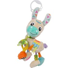 Mey İthalat Playgro Duyusal Arkadaş Lupe Lama Duyusal Oyuncak - 0+ Aylık Bebekler Için Ideal Bebek Arabası Oyuncakları Çıngırak ile Kavramayı Teşvik Etmek Için - Yeni Doğan Bebek Oyuncakları Için Hareket Halinde