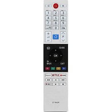 Mey İthalat Toshiba CT-8543 CT-8528 Televizyon Kumandası, Rakuten Tv, Youtube, Netflix Tuşlu