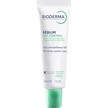 Mey İthalat Sébium Mat Control Matlaştırıcı Parlama Karşıtı Bakım Kremi, Karma ve Yağlı Ciltler, 30 ml