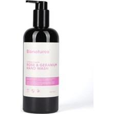 Mey İthalat Organik Sertifikalı Gül ve Itır Özlü Sıvı Sabun 400 Ml. - Certified Organic Rose ve Geranium Hand Wash