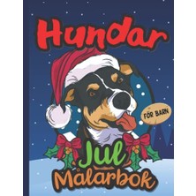 Mey İthalat Jul Målarbok Hundar För Barn: Çocuklar Için Köpek Boyama Kitabı