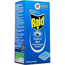 Mey İthalat Elektro Mat Kokusuz Tablet, 20'li