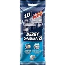 Mey İthalat Samuray 3 Bıçak, 10'lu, 4hediye