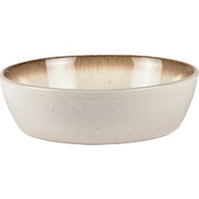 Mey İthalat Krem Toprak Çorba Kasesi, 18 cm