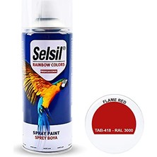 Mey İthalat Rainbow 400 ml Sprey Boya Ateş Kırmızı 3000