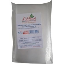 Mey İthalat Şeffaf Kalın Jelatin Torba Poşet 9X17 cm Mikron 1000 G 1 Paket