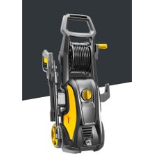 Mey İthalat Pro Seri 150BAR Musluk ve Kovadan Çekme Yüksek Basınçlı Oto Yıkama Makinesi 8 Metre Hortum