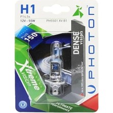 Mey İthalat H1 Xtreme Vision Blister %150 Fazla Işık - 2 Adet