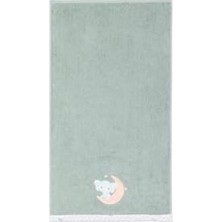 Mey İthalat Hero Nakışlı Bebek Çocuk El & Baş Havlusu (50X90) Elephant 50X90 cm
