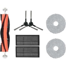 Mey İthalat Dreame L10S Pro Ultra Head ile Uyumlu Fırça Hepa Mop Seti-7 Parça