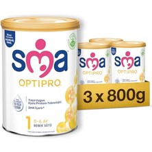 Mey İthalat Optipro 1 Bebek Sütü (0-6 Ay, 800 G x 3 Adet)