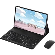 Mey İthalat Galaxy Tab S10 Lite S10 Fe/s9 Fe 10,9/11 Inç Uyumlu Bluetooth Türkçe Q Klavyeli Kılıf, Mouse
