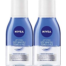 Mey İthalat Göz Makyaj Temizleyici 1+1 Set, 2 Paket, 2 x 125 ml