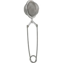 Mey İthalat Çay-Bitki Çayı Süzgeci, Paslanmaz Çelik, 15 Cm, Bardak Içi Süzgeç