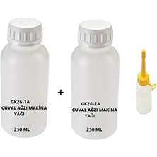Mey İthalat Iskur GK261A Çuval Ağzı Dikiş Dikme Makinası Yağı, 500 ml