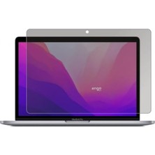 Mey İthalat Apple Macbook Pro M2 13.3 Inç ile Uyumlu Hayalet Ekran Koruyucu, Yandan Görünmeyen Anti-Spy Gizlilik (Privacy), 9h Temperli Nano Kırılmaz Esnek Cam 16:10
