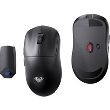 Mey İthalat SC800 Siyah Gaming Mouse, PAW3395 Sensör, 26000 Dpı, 8000Hz, Kablolu ve Kablosuz