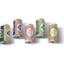 Mey İthalat Poo Dışkı Poşeti, 15 Yaprak, Naturel, 30'lu Paket
