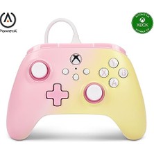 Mey İthalat Xbox Series X|s Için Advantage Kablolu Oyun Kumandası, Pink Lemonade