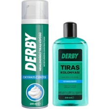 Mey İthalat Okyanus Esintisi Tıraş Köpüğü 200 ml ve Tıraş Kolonyası 250 ml Seti