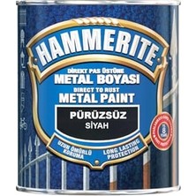 Mey İthalat Pürüzsüz Metal Boyası, Doğrudan Pas Üstüne, 0,75L