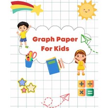 Mey İthalat Çocuklar Için Grafik Kâğıdı, 2x2 (Inç Başına 2 Kare), Büyük Baskı
