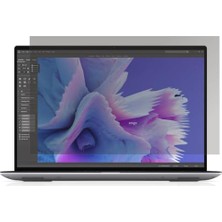 Mey İthalat Dell Precision 5480 14 Inç Uyumlu 9h Temperli Nano Esnek Cam Gizlilik Ekran Koruyucu, Yandan Görünmez ve Parlama Önleyici