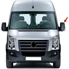 Mey İthalat Sol Dikiz Aynası Üst Camı Isıtmalı 2E0857587A Vw Crafter ile Uyumlu 2006-2016