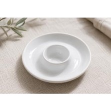 Mey İthalat Beyaz Porselen Yumurtalık, 11 Cm, Iç Mekân Kullanımı