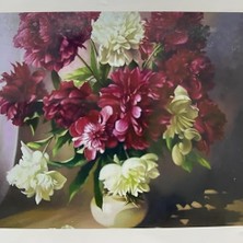 Mey İthalat 5d Yapışkan Boncuk Goblen Mozaik Tablo, 30 x 40 Cm, 60407