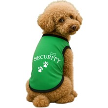Mey İthalat Yeşil Security Kedi ve Köpek Kıyafeti Xs