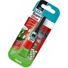 Mey İthalat Bison Super Glue Sıvı Japon Yapıştırıcı, Çok Amaçlı Kullanım, Şeffaf, 3 G, Hızlı Yapışma