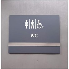 Mey İthalat Kendinden Yapışkanlı Wc Yönlendirme Tabelası, Soft Seri