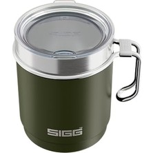 Mey İthalat Kamp Termos Bardak, Travel Mug Roasted Green, Tritan Kapaklı, Bulaşık Makinesinde Yıkanabilir, Kulplu, Bpa Içermez, Çift Cidarlı, Beyaz, 0,36 L