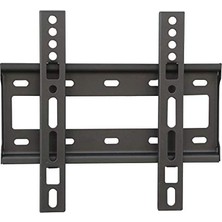 Mey İthalat SP-2460-F; 24''-60'' Tv Için Evrensel Sabit Duvar Montajı (Kapasite 30 Kg, Vesa: 50X50,75X75,100X100,200X100,200X200) Siyah