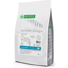 Mey İthalat Superior Care Beyaz Tüylü Köpekler Için Tahılsız Beyaz Balıklı Tüm Irklar ve Tüm Yaşam Evreleri Köpek Maması 4 kg