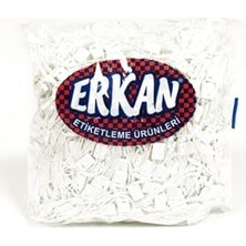 Mey İthalat Kilitli Etiket Ipi, Beyaz, 1.000 Adet (1 Paket)