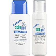 Mey İthalat Temizleme KÖPÜĞÜ150 ml ve Temizleyici Yüz TONIĞI150 ml