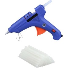 Mey İthalat Ince 7 mm 20W Silikon Tabancası, Mavi