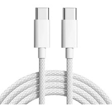 Mey İthalat Kablo, Iphone 17/16/15 Pro/max ve Ipad Uyumlu Hasır 1 mt