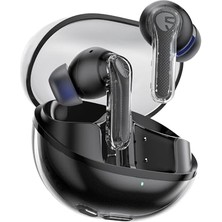 Mey İthalat Clear Bluetooth 5.3 Kablosuz Kulak Içi Kulaklık, 40 Saat, 12 mm Sürücü, Enc Çift Mikrofon, Siyah
