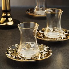 Mey İthalat 1453 Burçlar 12 Parça 6 Kişilik Çay Seti Renkli 110 ml