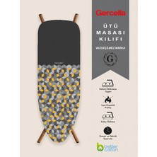 Gercella (Hediyeli) City (Xxl Beden) (60X162 cm ) Ütü Masası Kılıfı