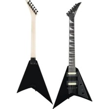 Mey İthalat DG-28BK V Kasa Gül Klavye 2x Zebra Humbucker Manyetik Elektro Gitar