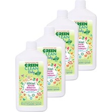 Mey İthalat U Clean Baby Bitkisel Biberon Emzik Temizleyici 500 ml x 4 Adet
