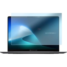 Mey İthalat Asus Expertbook P5 14 Inç ile Uyumlu Ekran Koruyucu Notebook; 9h Temperli Kırılmaz Esnek Nano Cam, Çizilmeye ve Darbeye Dayanıklı Laptop Koruma, Hd Şeffaf 16:10
