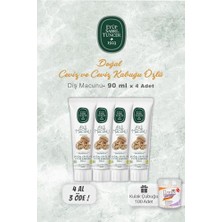 Mey İthalat Ceviz Özlü Diş Macunu 90 ml 4 Al 3 Öde ve Kulak Çubuğu 100 Adet